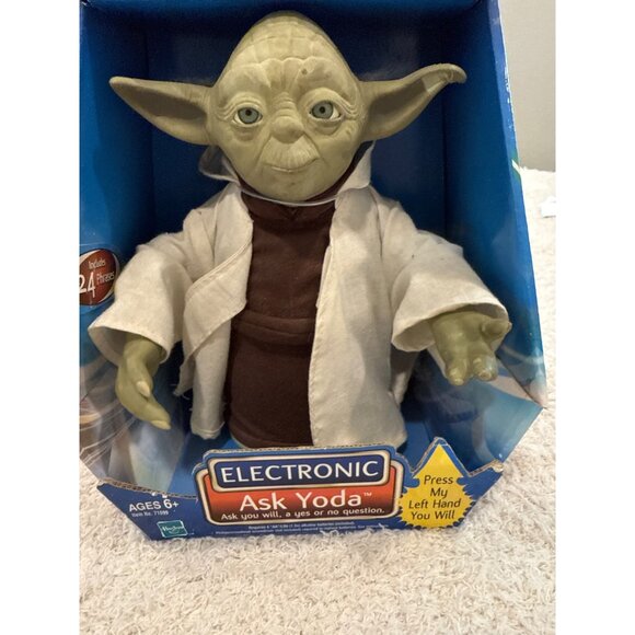 New Hasbro Star Wars Electronic Ask Yoda 2002 Tested works! - Picture 4 of 7